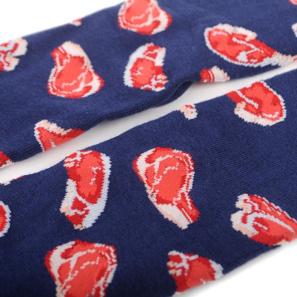 Men's Meat Lovers Novelty Sock - Picture 2 of 4